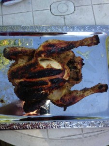 Fertiges Beer Bud Chicken